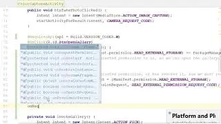 Android Runtime Permissions Code Demonstration