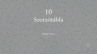 TÍZES SZORZÓTÁBLA BEVÉSÉSE
