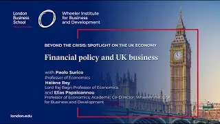 Financial policy and UK business | London Business School