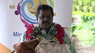 Fijian Minister for Youth and Sports closed the Boat Master training at Nasilai Village