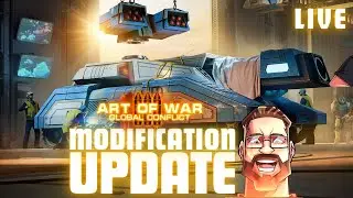 ART OF WAR 3 LIVE SANDBOX UNIT MODIFICATIONS UPDATE WITH FATSQUATCH #artofwar3 #rts