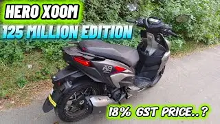 Hero Xoom 125 Million Edition | What is the new on-road price with 18% GST? (Price & Review)