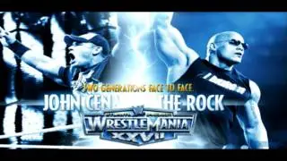 WWE The Rock vs John Cena Wrestlemania XXVII 27 Promo