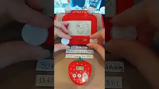 Blindfolded Etch A Sketch art - Minion