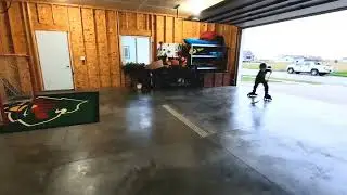 TJ working on his puck handling 2025