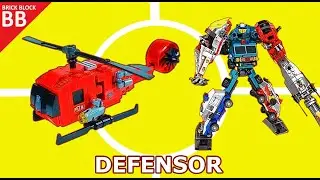 Комбинатор 5 в 1: Лезвия Protectobot ⚡️ Скоростная сборка Lego Transformers Defensor Sembo Block 103249