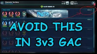 3v3 Grand Arena - SLKR DS Rey Datacron Counter
