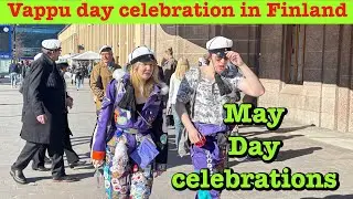 Vappu celebration in Helsinki/ 1st May
