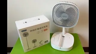 Unboxing Kamera Folding Fan