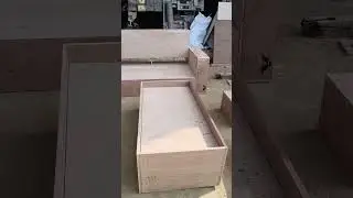 Custom L-Shaped Plywood Sofa Set | Modern Furniture Design#FurnitureDesign #LShapeSofa