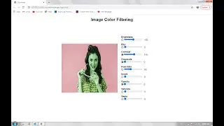 Image color Filtering |HTML CSS JavaScript|