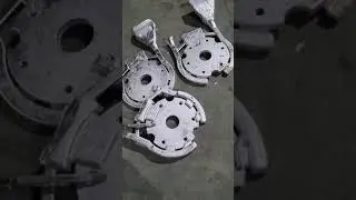 JD-Aluminum alloy gravity casting machine test mold show time