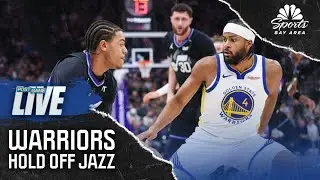 Steph Curry, Moses Moody power Warriors' win vs. Jazz with 3-point shooting | NBC Sports Bay Area