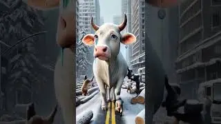Cow best ai video📸 ll AI video ll #ai#aichampion#funntmoments#robots#funnyshorts#fuuny