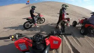 Honda TRX450 riding video