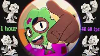 1 hour Ollie Brawl Stars Animation in 4k 60 FPS | 1 Час Олли Бравл Старс анимации в 4к 60 фпс