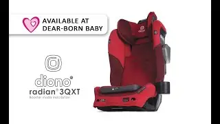 Diono 2020 Radian 3QXT Booster Installation [HowTo] - Available at Dear-Born Baby