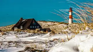 Mit Herbert von Westerland nach List im Schneechaos  #Winterwonderland #syltwinter #sylt #schnee