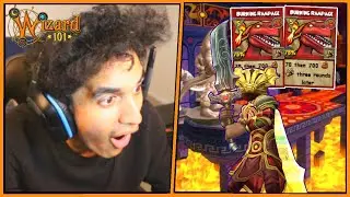 Wizard101 Макс (150) Огонь PvP: ЖГУЧИЙ СПАМ!