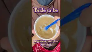 Bride to be skin glow tips and face pack #trending #beautysecrets #beautydiaries #viralbeauty