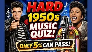 The ULTIMATE 1950s Music Trivia Quiz #facts #trivia #mindblowingfacts #funfacts #triviachallenge