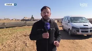 Sivîl ji gundê Mebûce ber bi Himême ve didin rêyên çandinîyê, ji ber ku (HSD) rê li ber wan digire