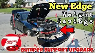 Your New Edge Mustang GT / SVT Cobra Needs This BMR Tubular Bumper Support Bracket Installation