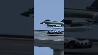Can a Devil Sixteen beat a Eurofighter Typhoon Jet in a Drag Race?