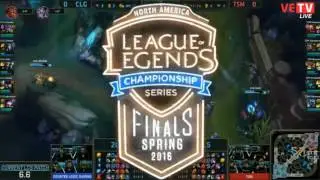Highlights Chung Kết LCS NA Xu&acirc;n 2016 CLG vs TSM Game 1
