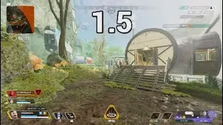 1.5 Response Curve has aim assist headshots but it's a struggle - Apex Legends (old clips)