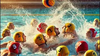 Red & Yellow waterpolo