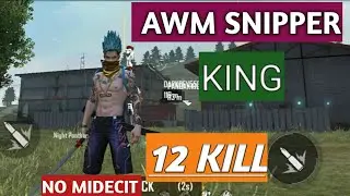FREE FIRE NEW VIDEO||12 KILL WITH AWM