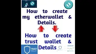 How to create myetherwallet & connact with trust wallet.Bangla tutorial. #trust wallet #myetherwalle