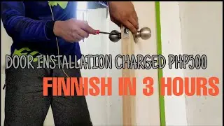 FLUSH DOOR INSTALLATION | How To Do It