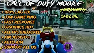 CODM LAG FIX CONFIG 📂 UNLOCK 120 FPS + ZERO RECOIL! 🚀 (100% WORKING) LOW END DEVICE ✅