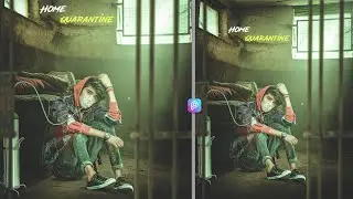 PicsArt Home Quarantine Photo Editing Tutorial || Virus Editing Lightroom cc