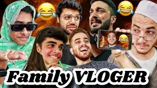 A Day with Family VLOGER 😂 | ￼Comedy Skid 😂 | Mr Najam 🧡 
