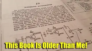54 Year Old Electronics Project Book