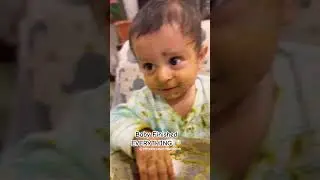 POV: When Baby Loves Food Too Much😂🥣| Cutest Messy Eating Ever #devansh#shorts#cutebaby#foodie#yt