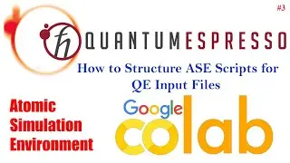 How to Structure ASE Script for QE Input File
