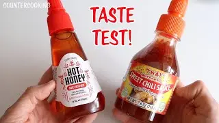 Taste Test: Hot Honey vs Thai Sweet Chili Sauce! Dollar Tree Food Review