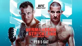 The MMA Analysis - UFC on ESPN+ 58 Hermansson vs Strickland Preview