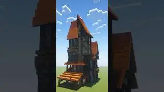 Minecraft Fantasy Medieval House Speedbuild| #shorts#fyp#shortsvideo #minecraft#minecraftbuild#viral