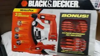 Black & Decker VersaPak Cordless Tools   Demo