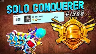 #1968 Solo Conquerer Pubg Mobile || Conquerer is not for me ? || ZenXpro