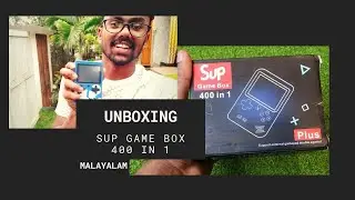 SuP GAMEBOX 400 in 1|Unboxing Malayalam |BASITH WORLD|
