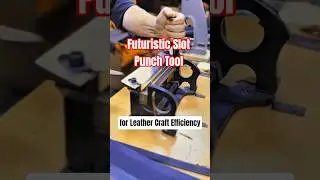 Manual Innovation Slot Punch Cutting Leather Tool Revealed