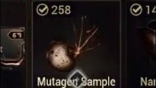 Where to grind Mutagen Sample as fast as possible in Warframe.
