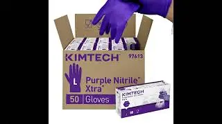 KC Kimtech Purple Nitrile Gloves 97610