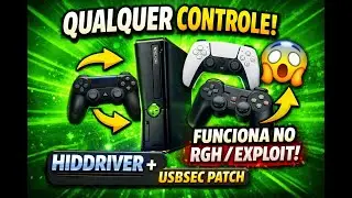 Como Usar Diferentes Controles no Xbox 360 RGH/EXPLOIT (Guia Completo)